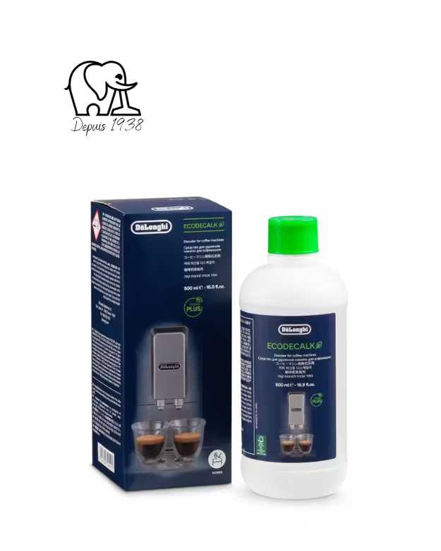 Détartrant écologique ECODECALK 500ml - Delonghi - réf. 5513296041